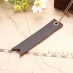 Semne de carte vintage din piele